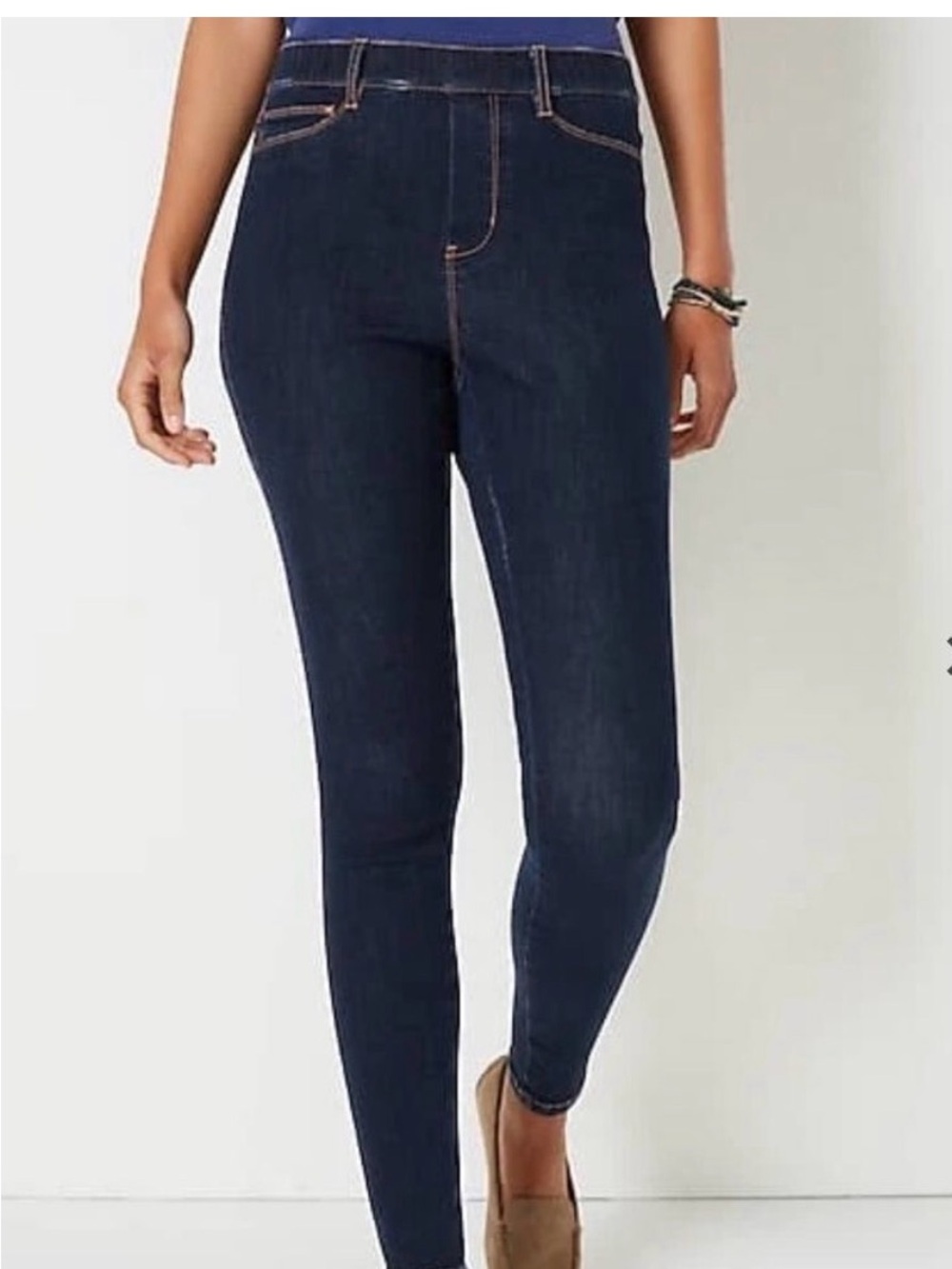 J.Jill Perfect Leggings in Denim Size Large